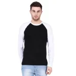 Raglan Plain T-Shirt for Men