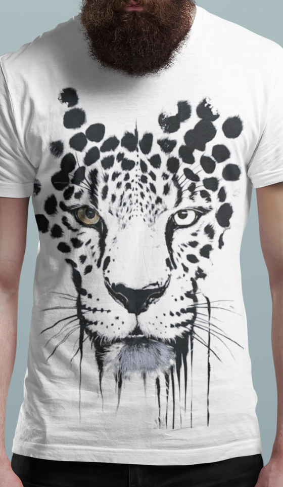 Inner Beast – Men's Graphic Leopard T-Shirt (2)